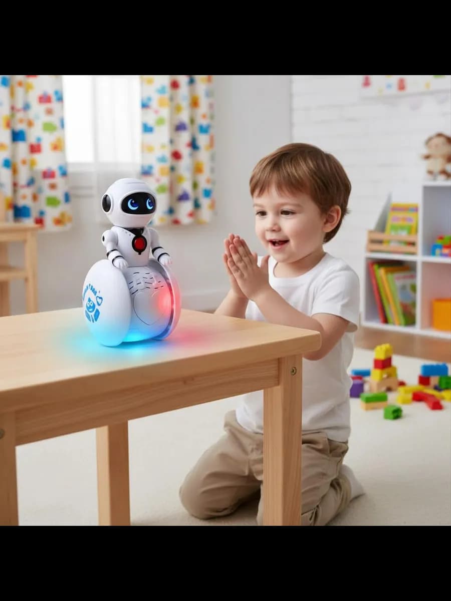 Интерактивная игрушка Робот-неваляшка