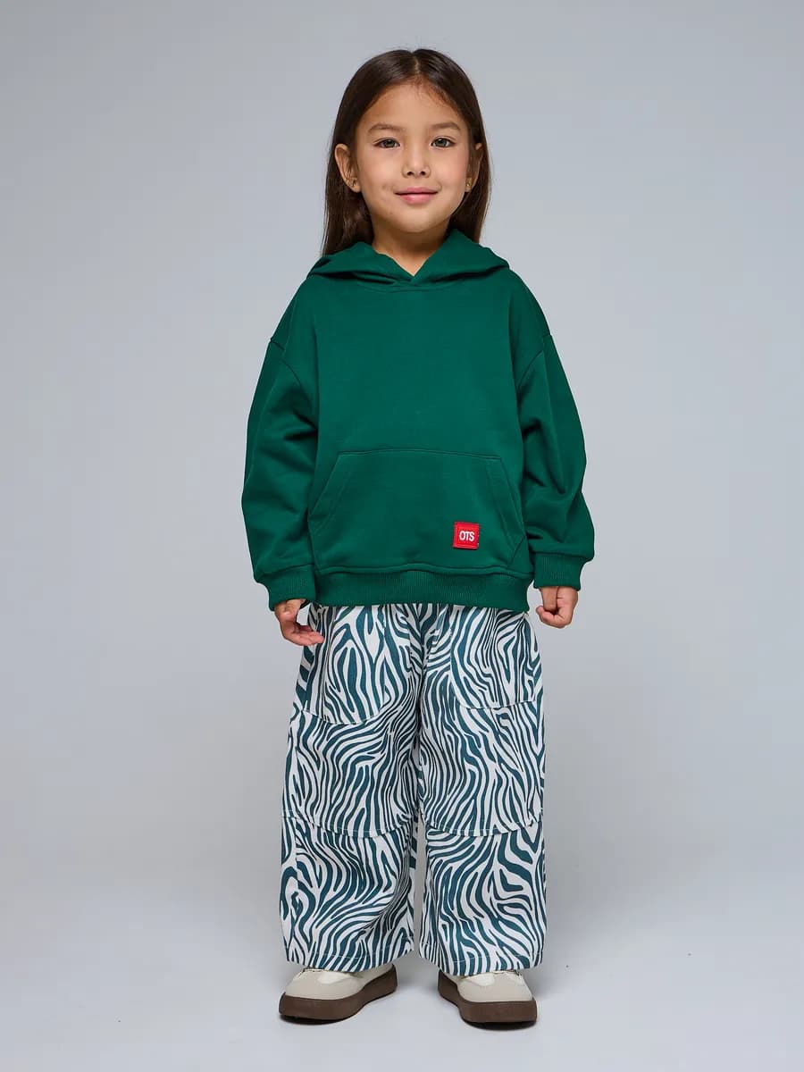 Детский костюм для девочки. Худи кофта и джинсы