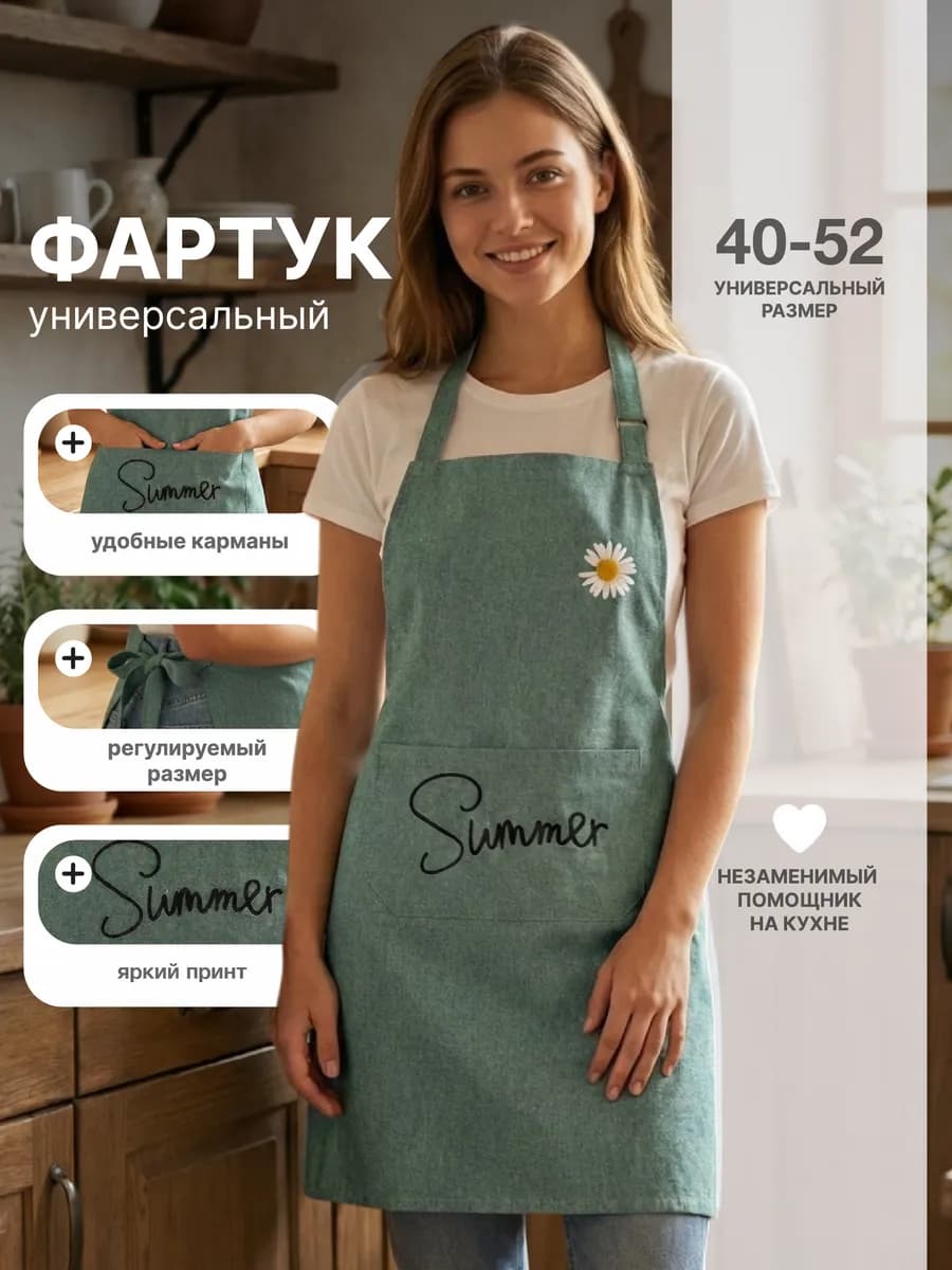 Фартук кухонный универсальный рабочий