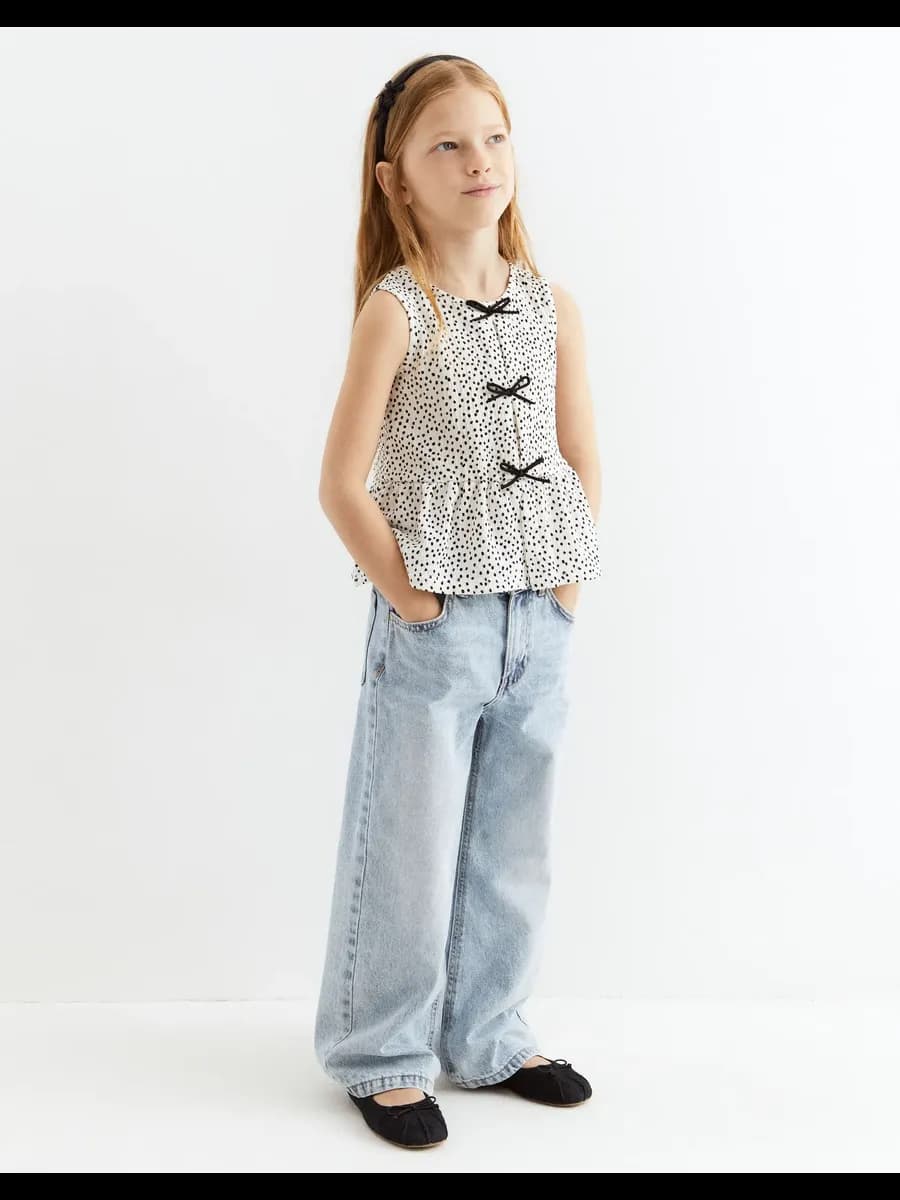 Джинсы широкие (Wide leg)