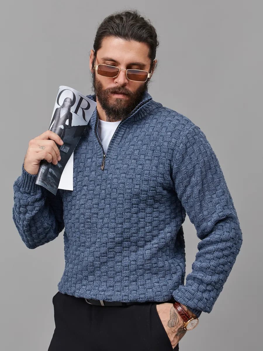 Свитер мужской вязаный