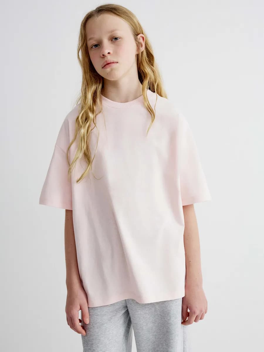 Футболка базовая однотонная спортивная