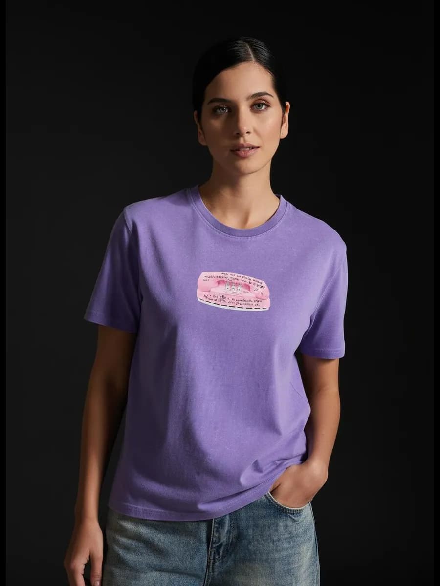 Футболка варенка с принтом