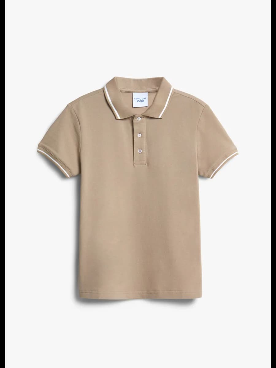 Рубашка детская с воротником поло