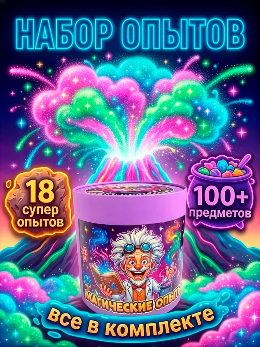 Набор для творчества Магические опыты в подарок