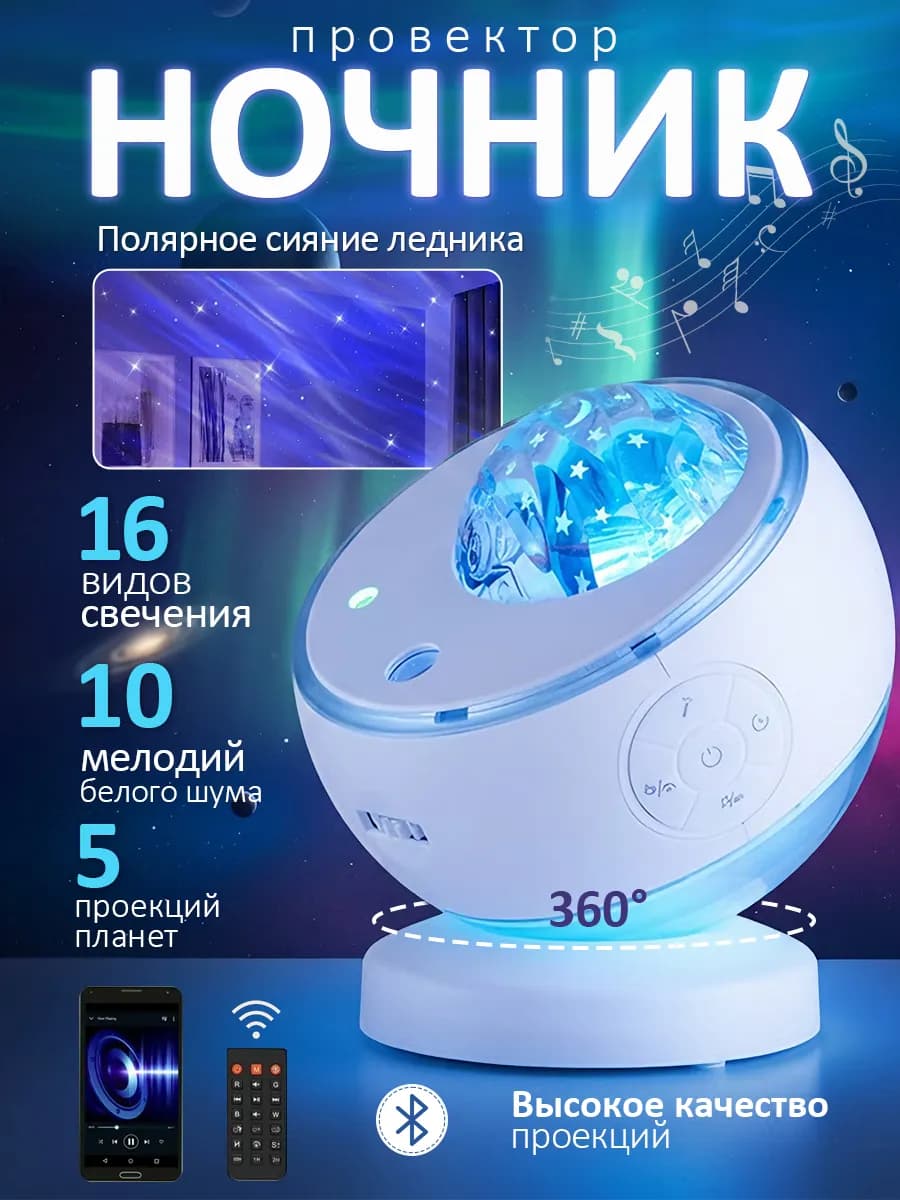 Ночник звездное небо проектор