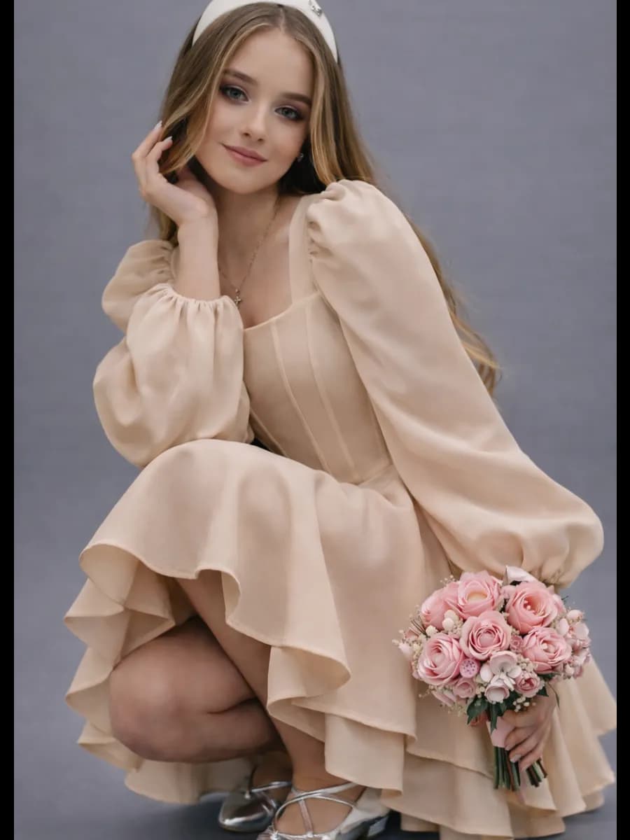 Платье нарядное для подростка праздничное