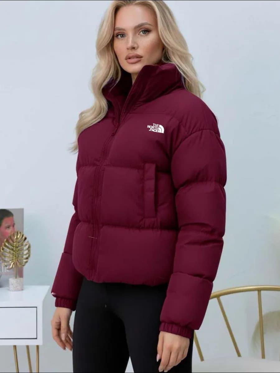 Пуховик зимний короткий теплый y2k