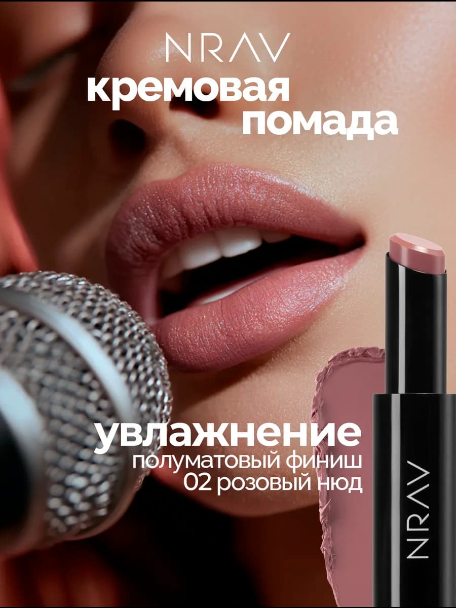 Стойкая матовая помада для губ