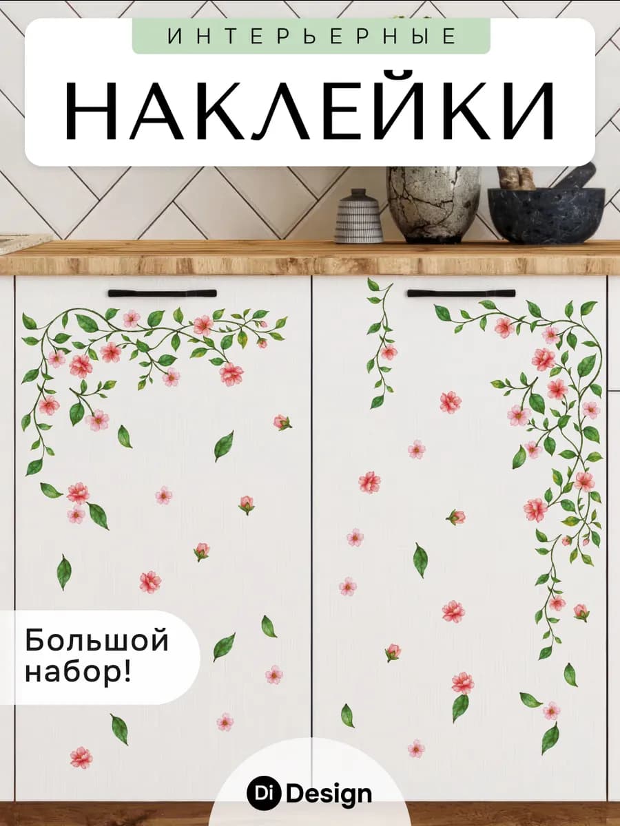 Наклейки на стену для декора
