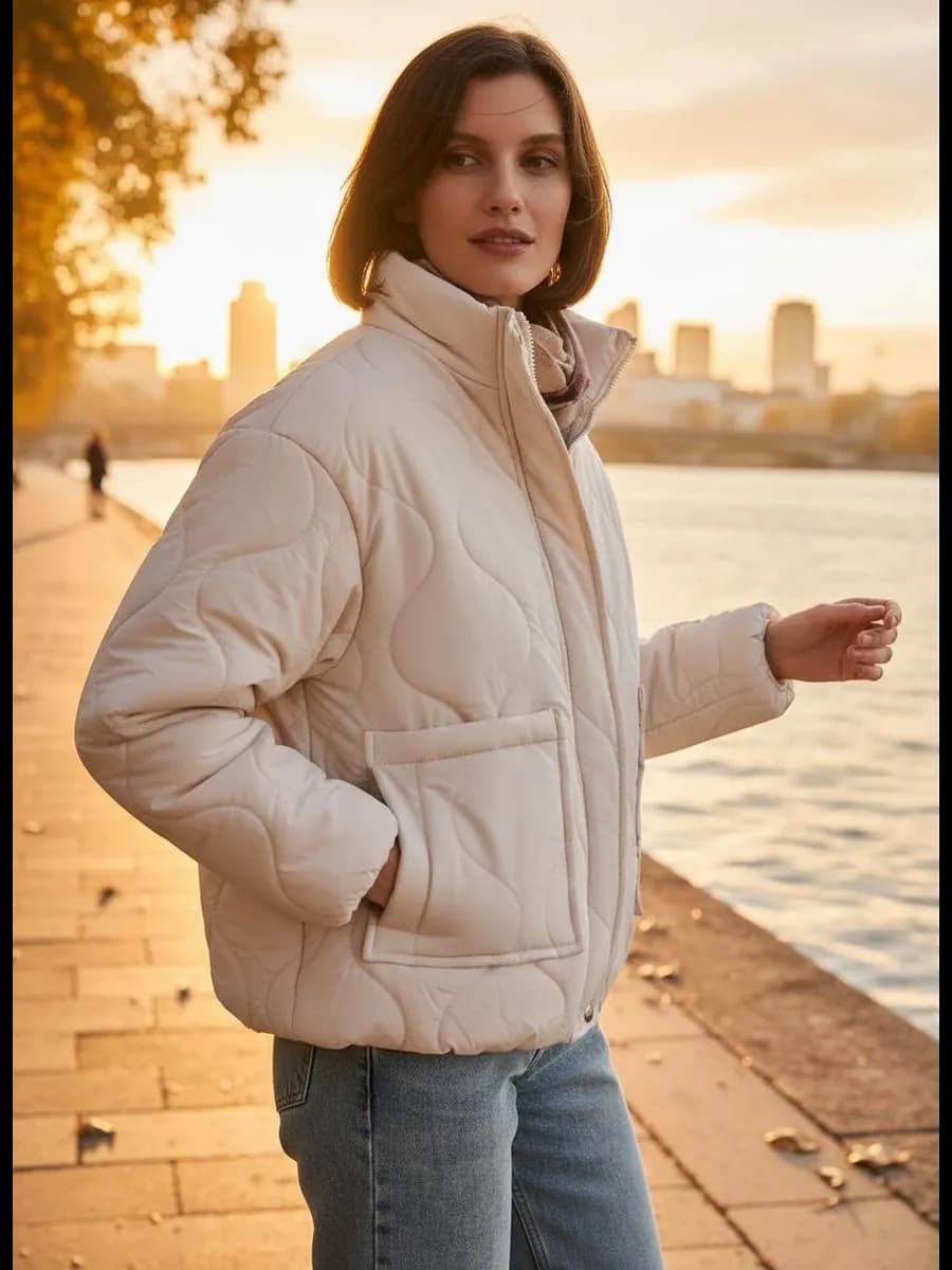 Куртка стеганая на синтепоне