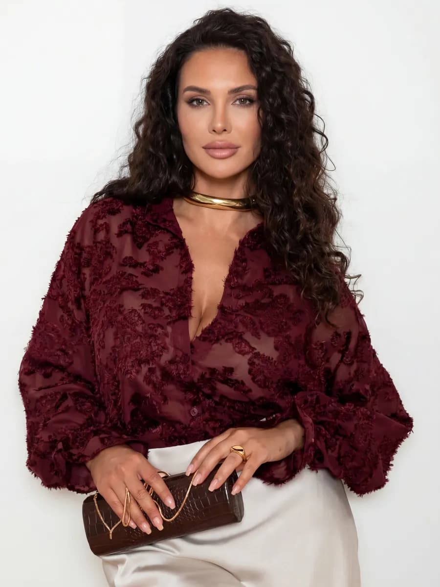 Блузка рубашка нарядная офисная стильная больших размеров