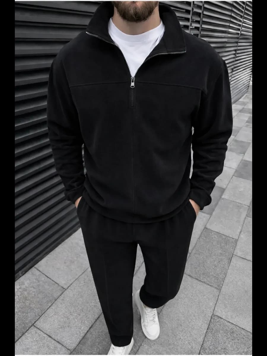 Костюм спортивный полузамок вельветовый