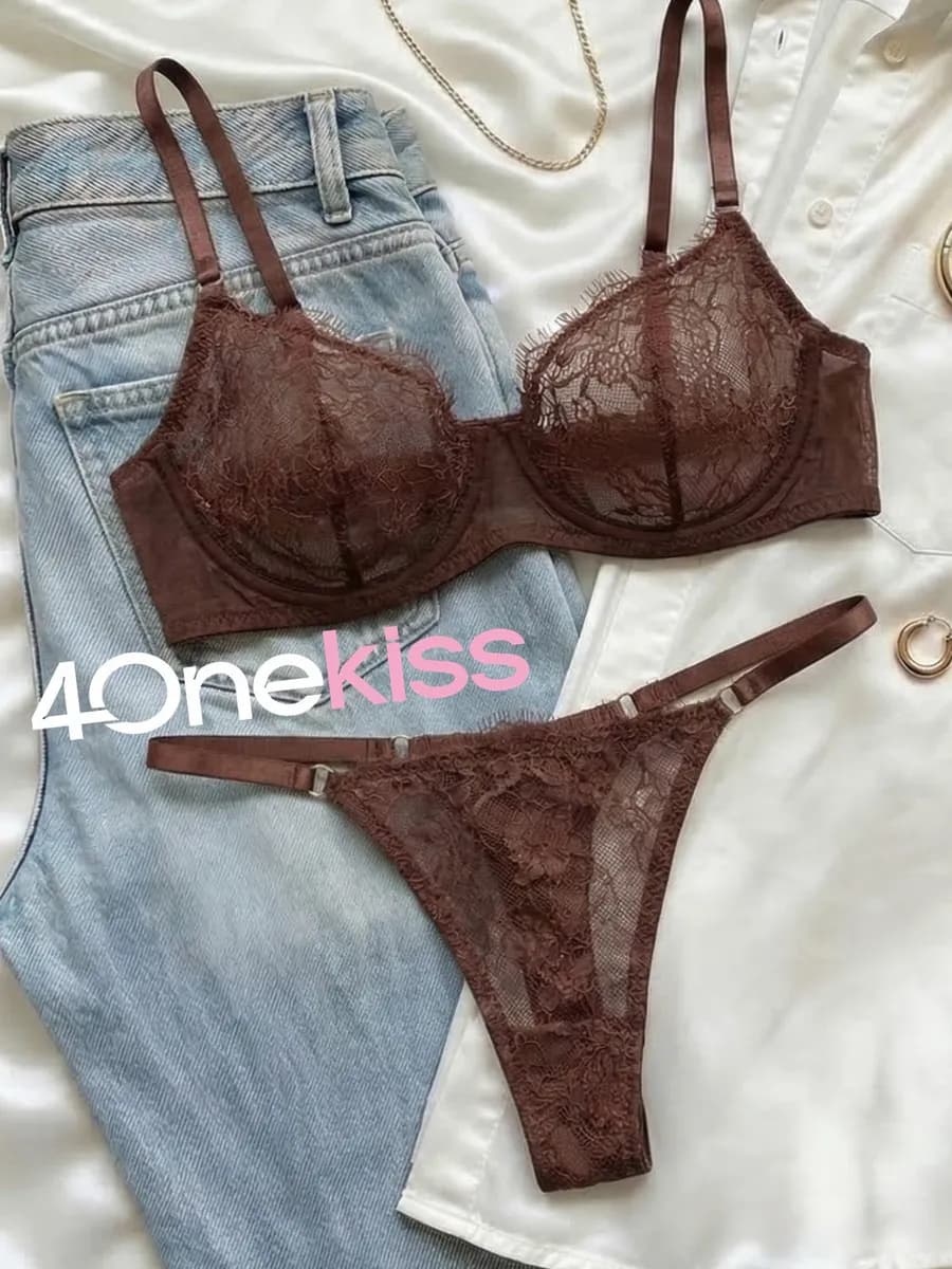 Нижнее белье женское кружевной комплект