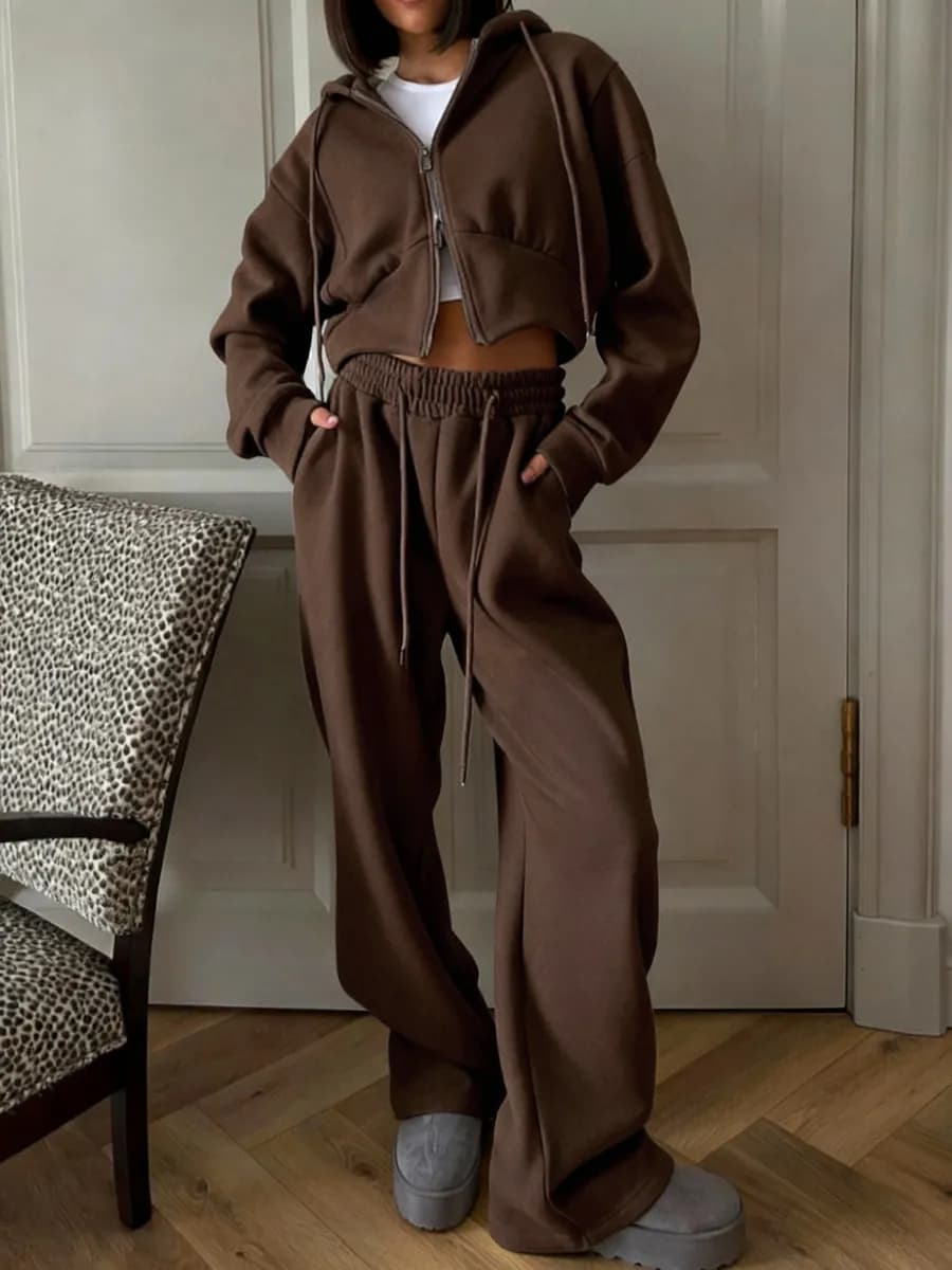 Спортивный костюм оверсайз женский