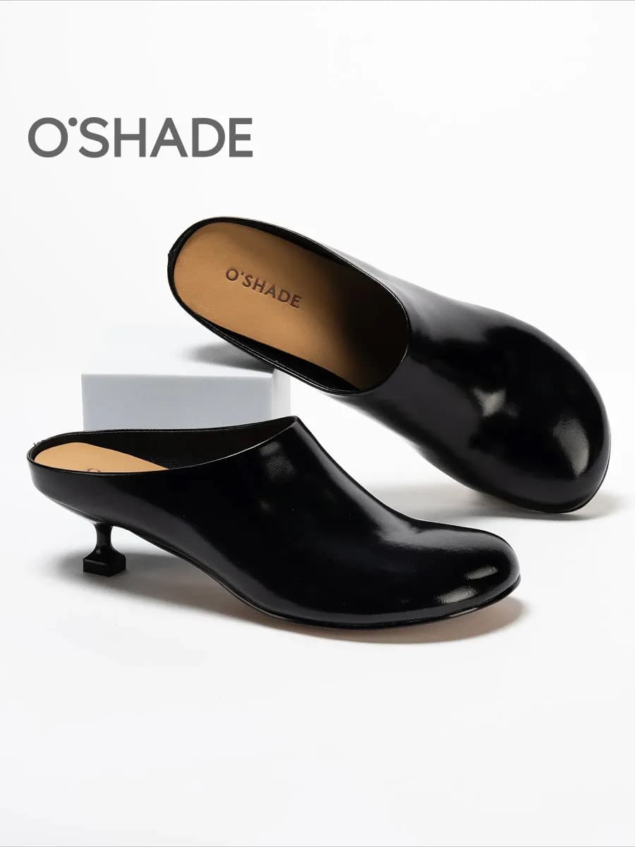 Мюли женские натуральная кожа