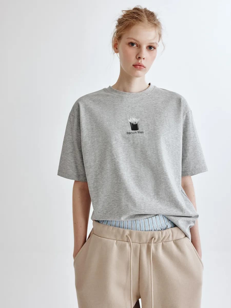 Футболка с принтом из линейки Young - фото 1