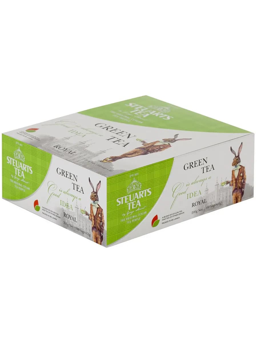 Чай зеленый Green Tea Royal 100 пак