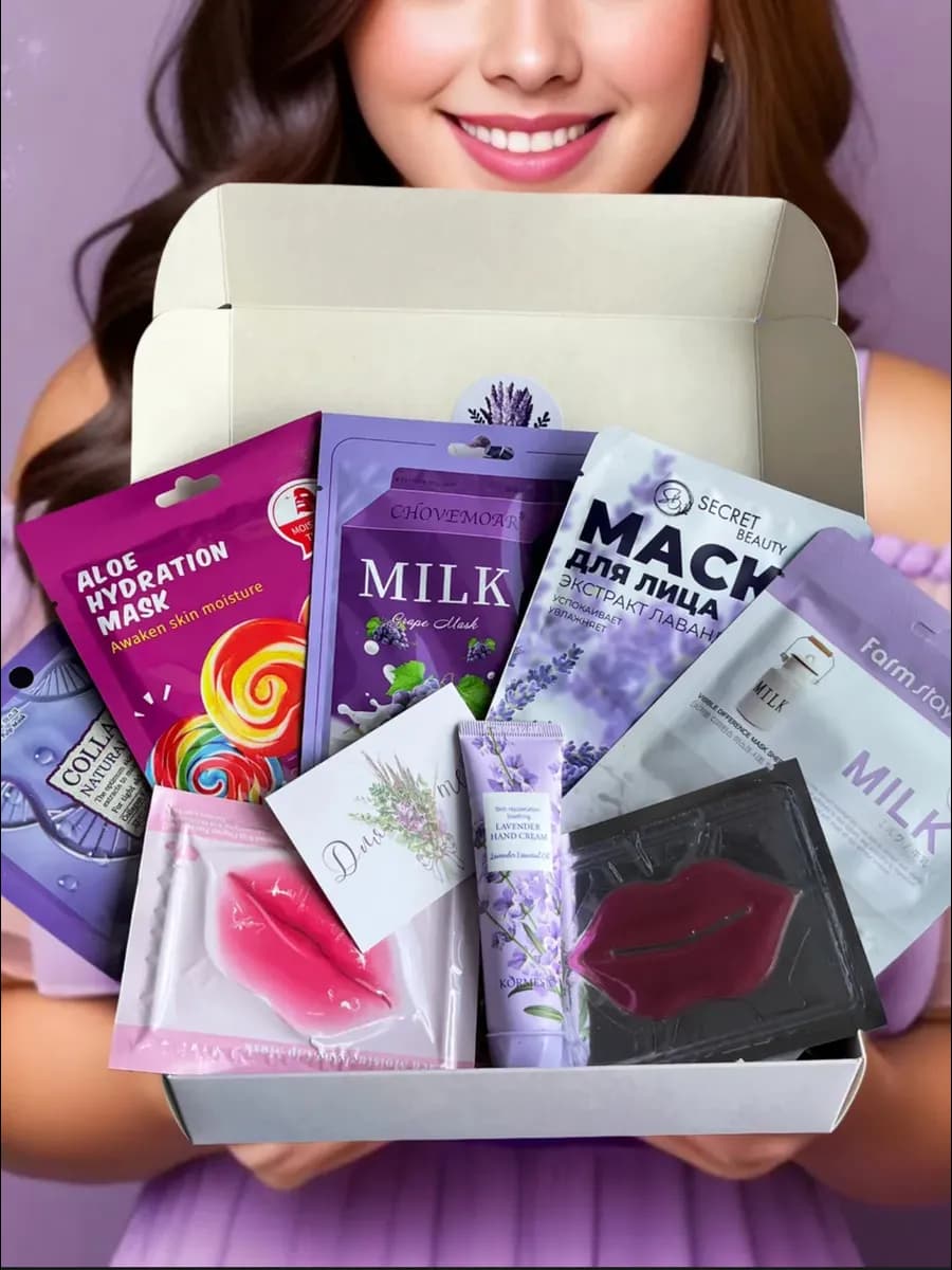 Подарочный набор в подарок женщине на новый год - фото 1