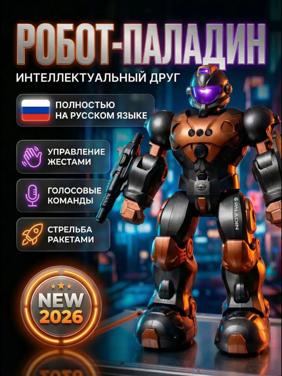 Робот игрушка с голосовым управлением