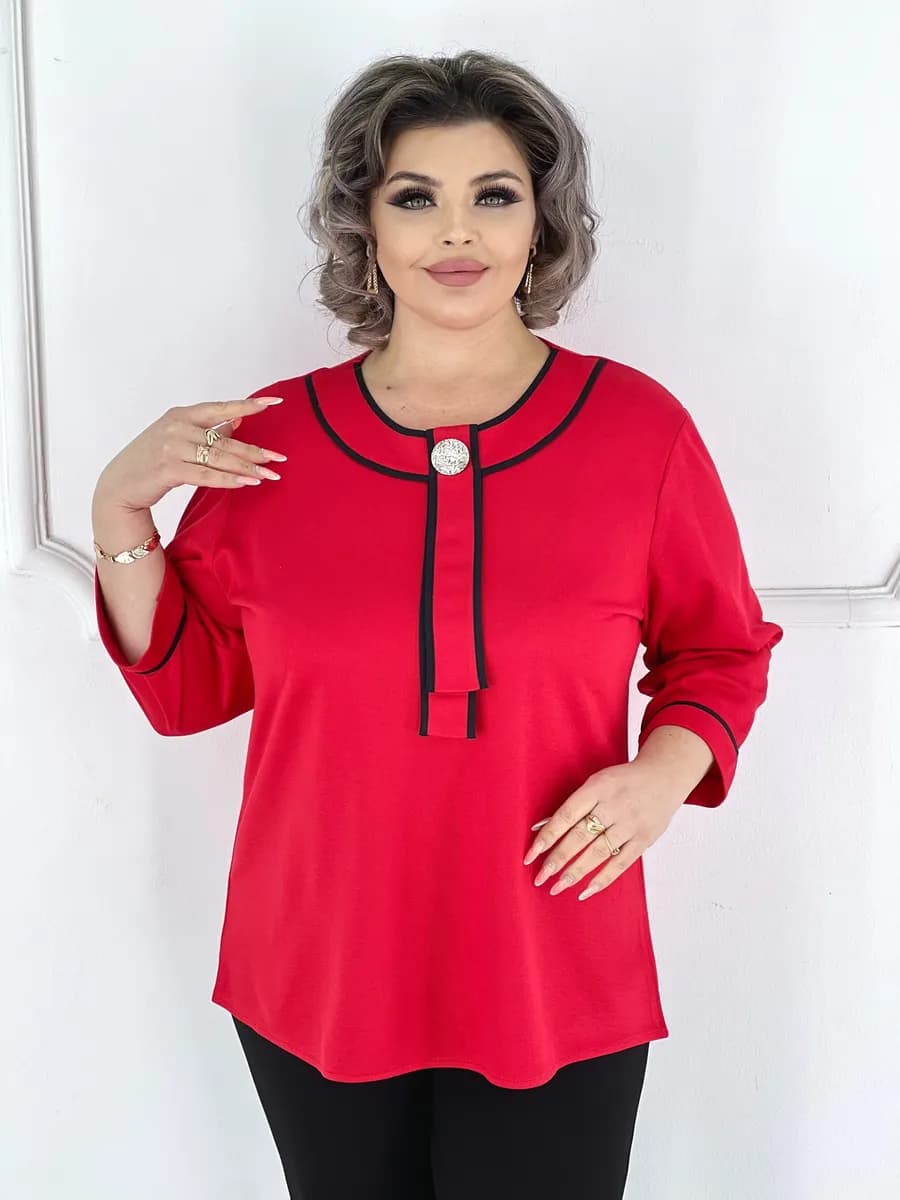 Кофта повседневная больших размеров