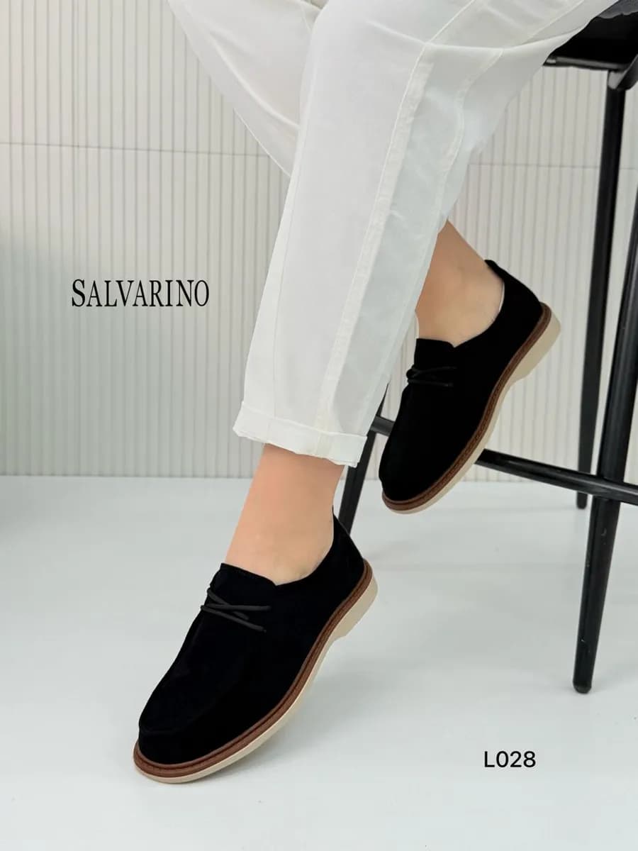 Туфли на сплошной подошве лоферы полуботинки