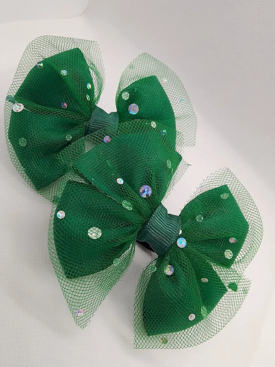 Бантики на резинке 2 шт аксессуары для волос