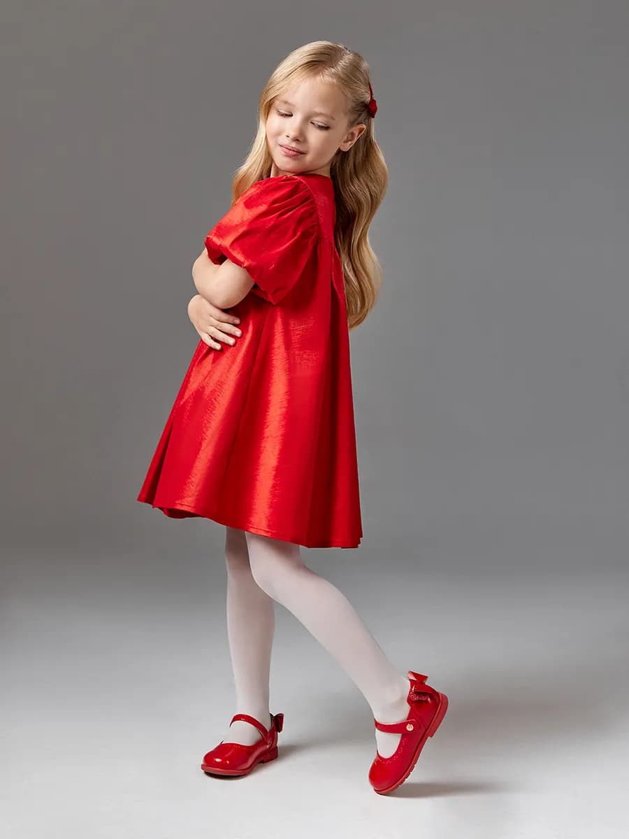 Платье пышное нарядное новогоднее в садик - фото 1