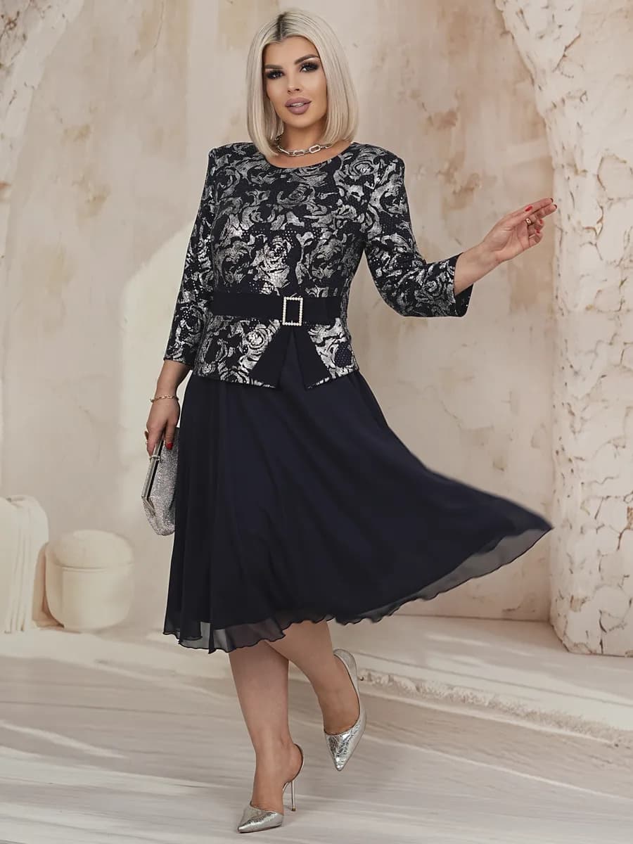 Платье вечернее праздничное нарядное с пайетками футляр миди