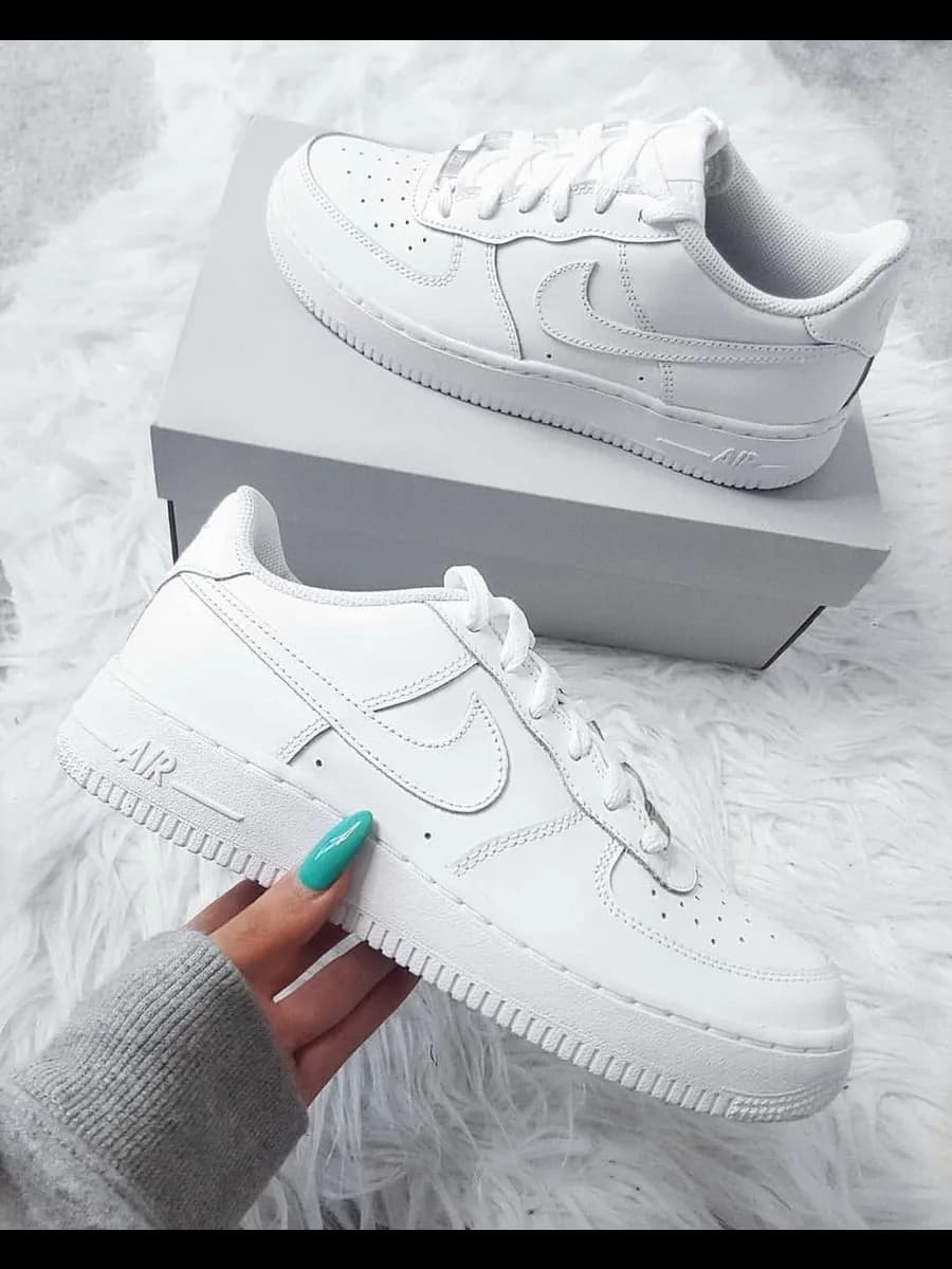 Кроссовки Air Force 1 форсы белый
