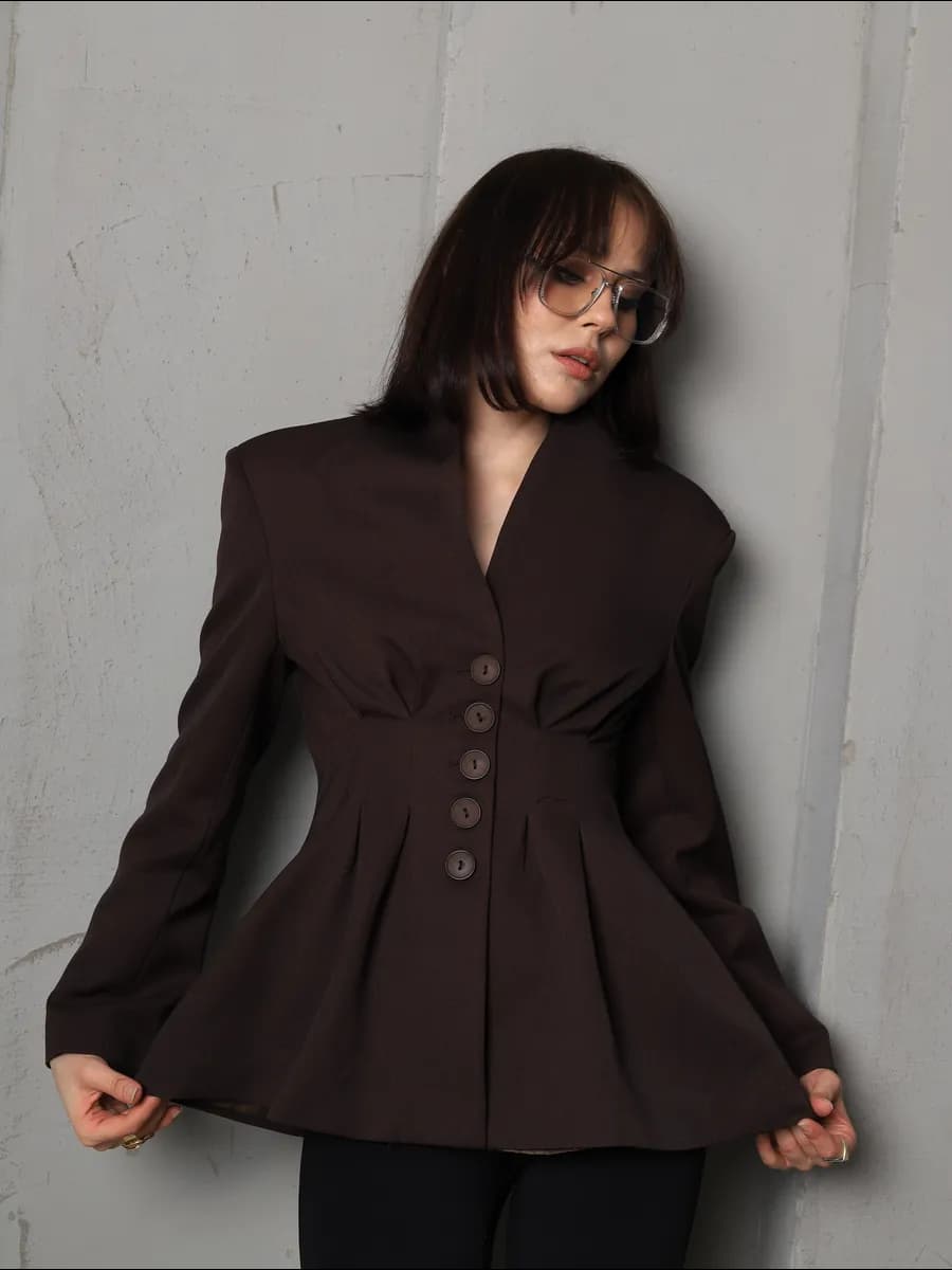 Пиджак приталенный женский