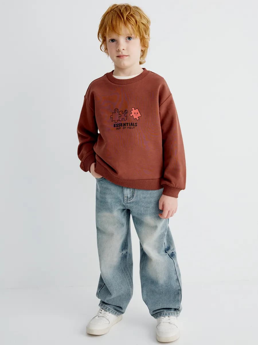 Джинсы багги свободные винтажные