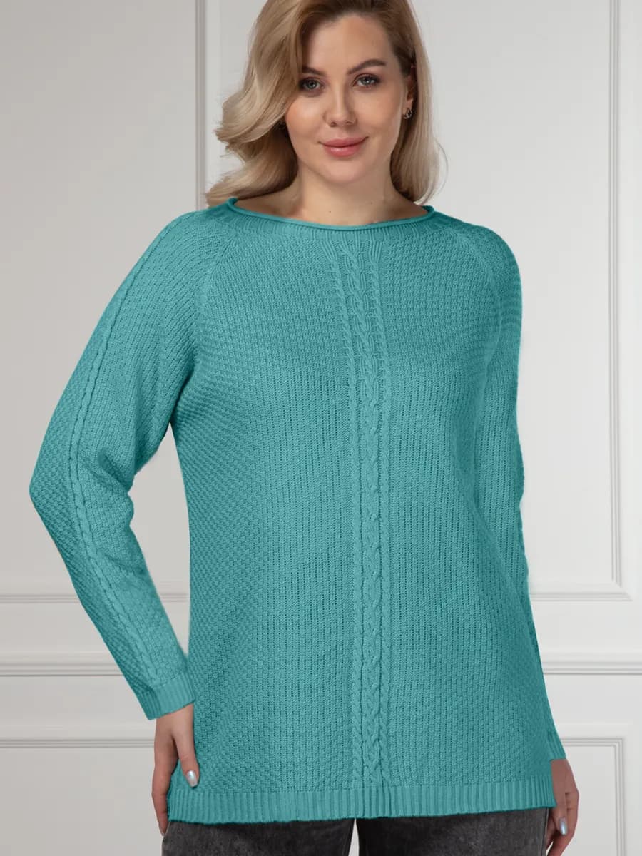 Джемпер вязаный