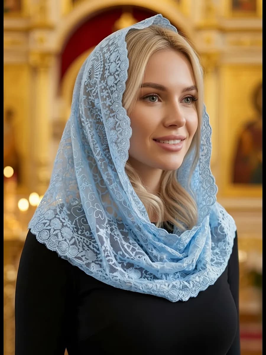 Платок на голову для храма
