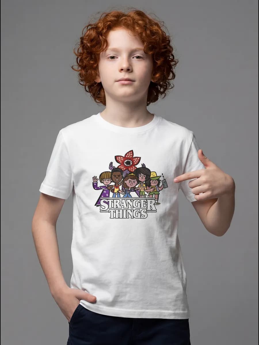 очень странные дела футболка