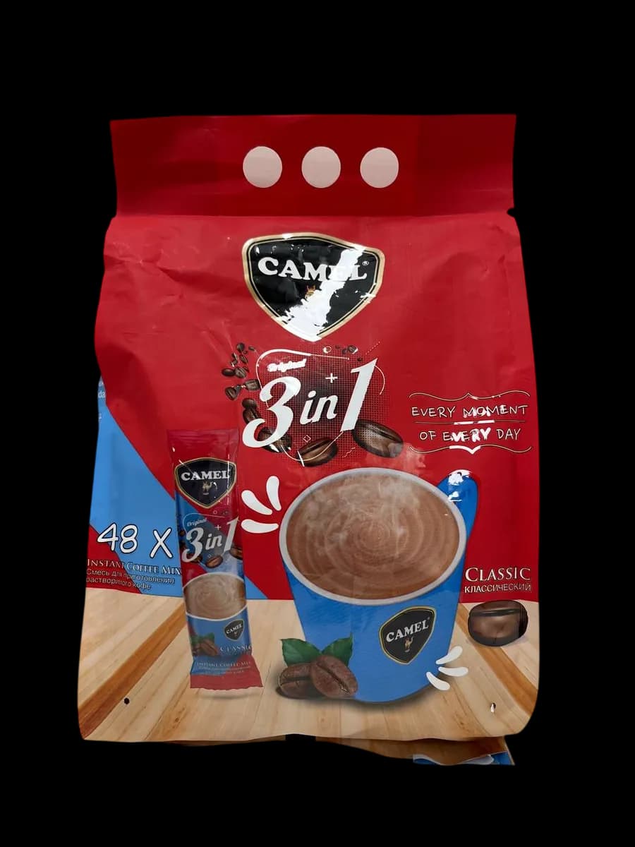 Растворимый турецкий кофейный напиток Camel, Classic 3 в 1 - фото 1