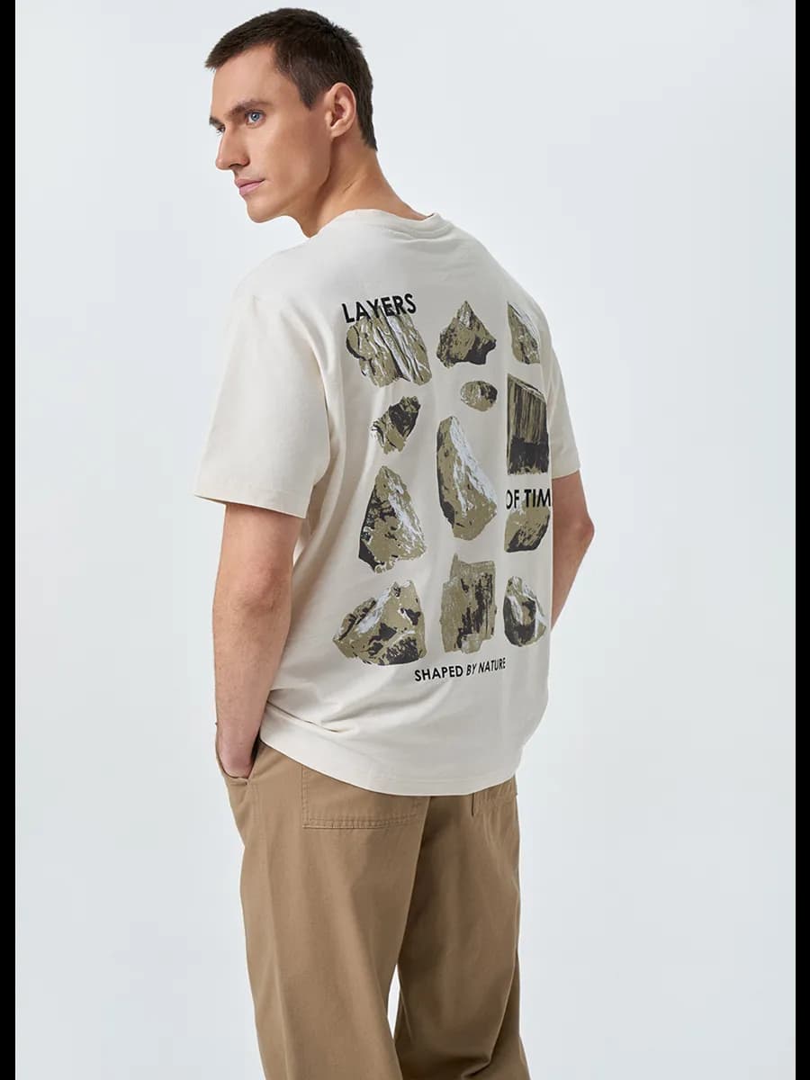 Футболка 100 % хлопок плотная с принтом