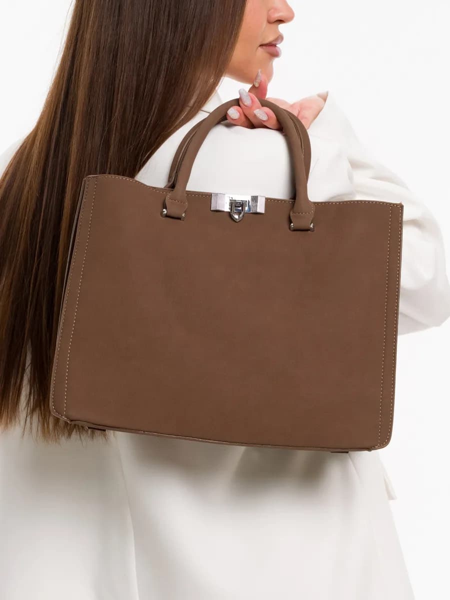 Сумка тоут большая А4 на плечо - фото 1