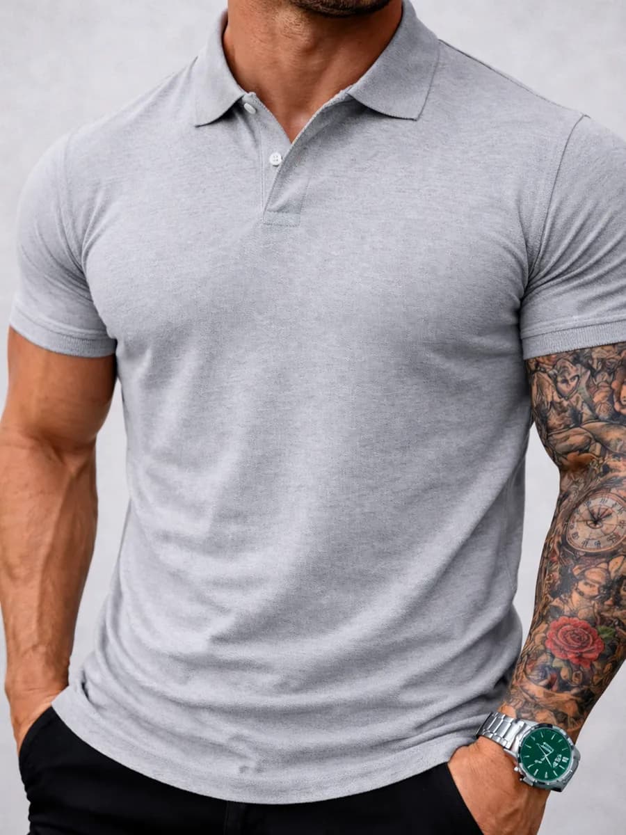 Футболка поло хлопок