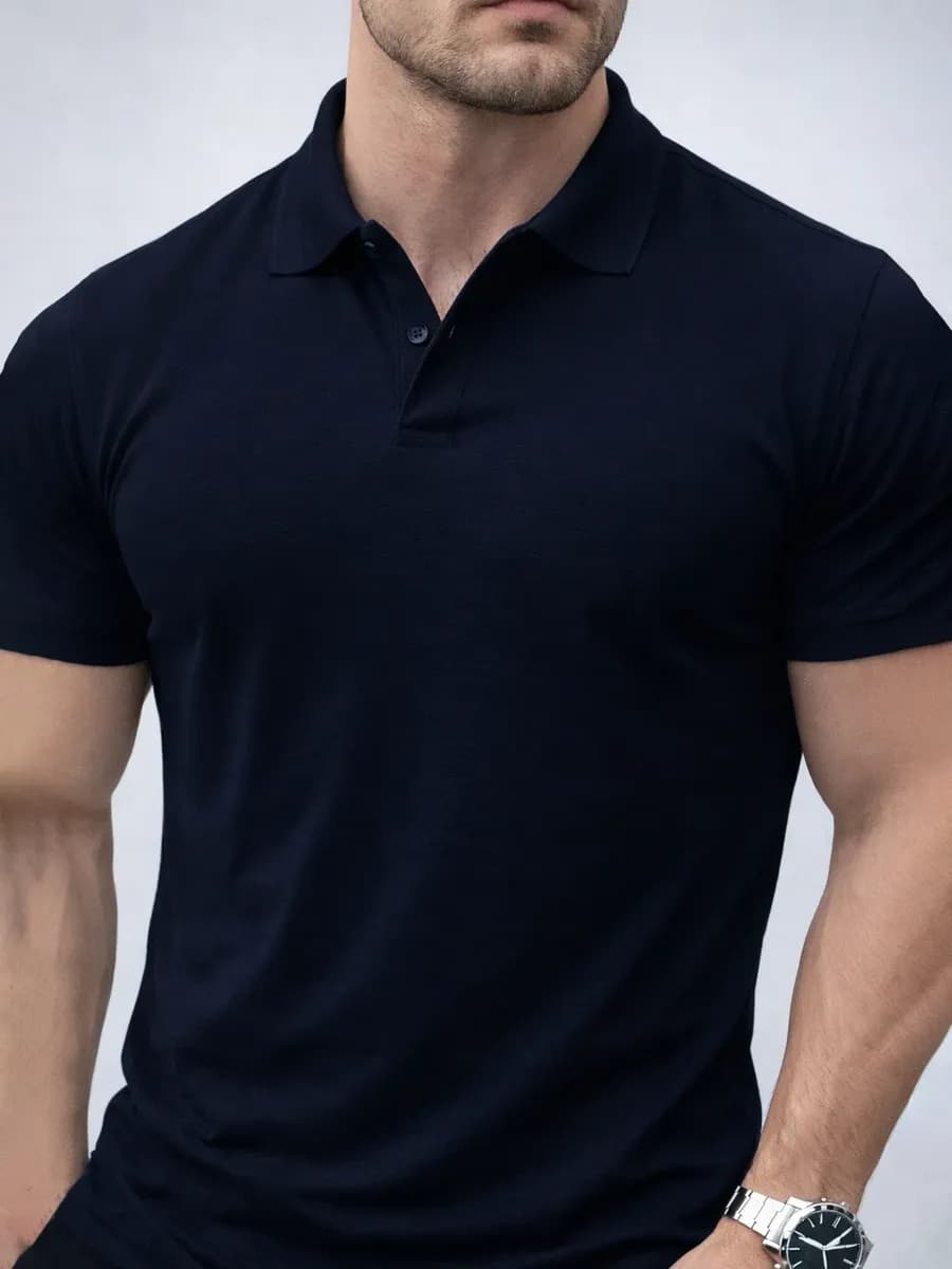 Футболка поло хлопок