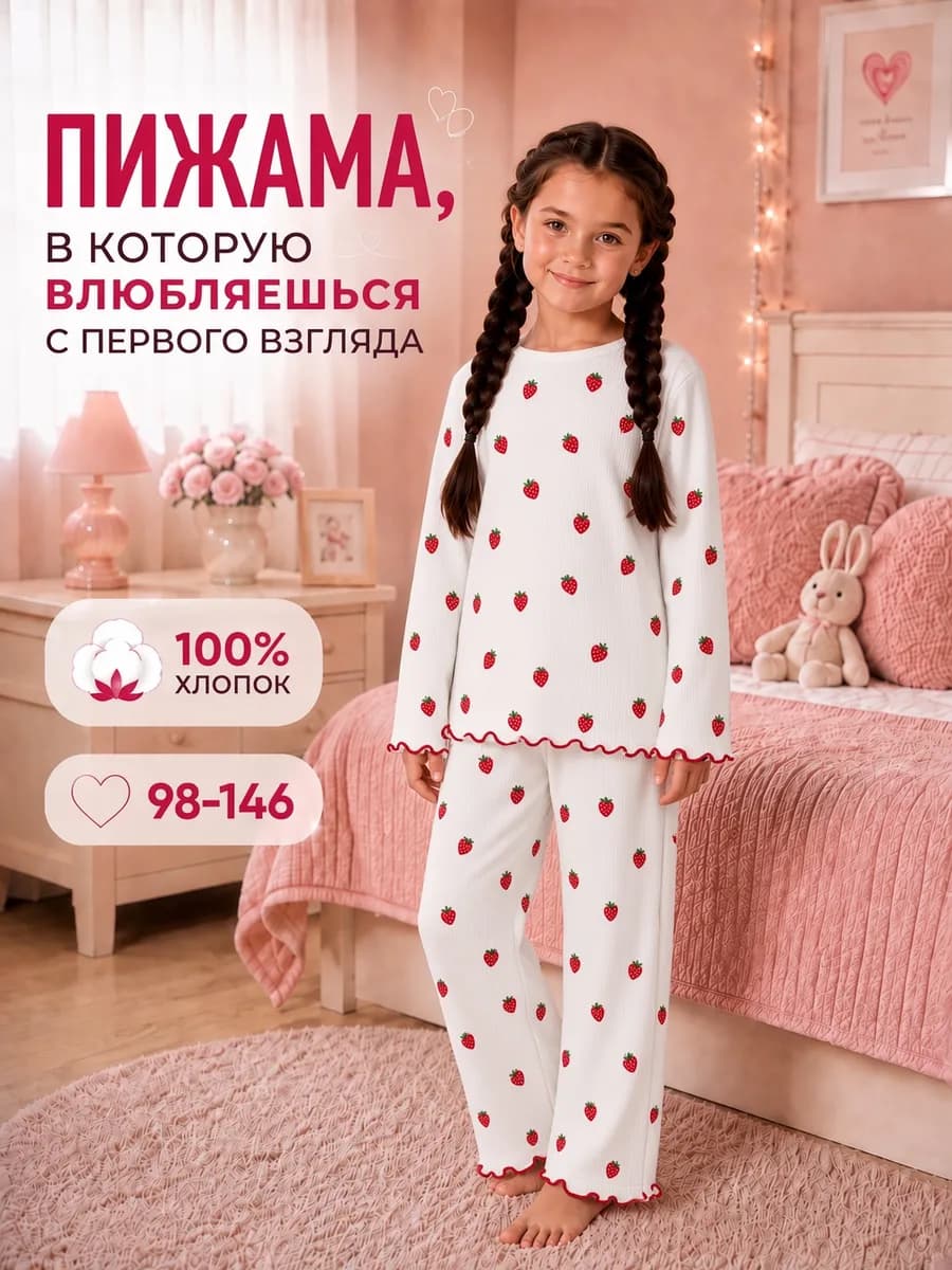 Пижама детская со штанами
