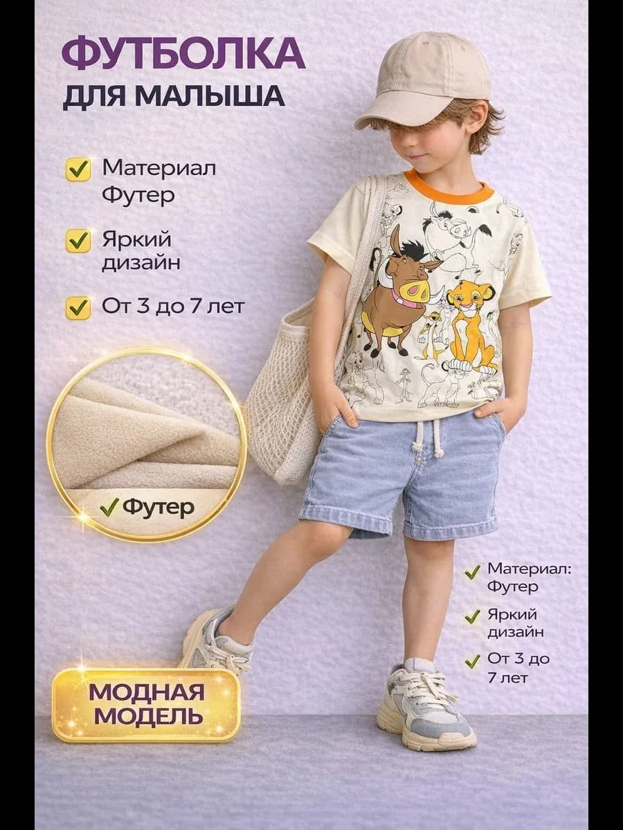 футболка для мальчика