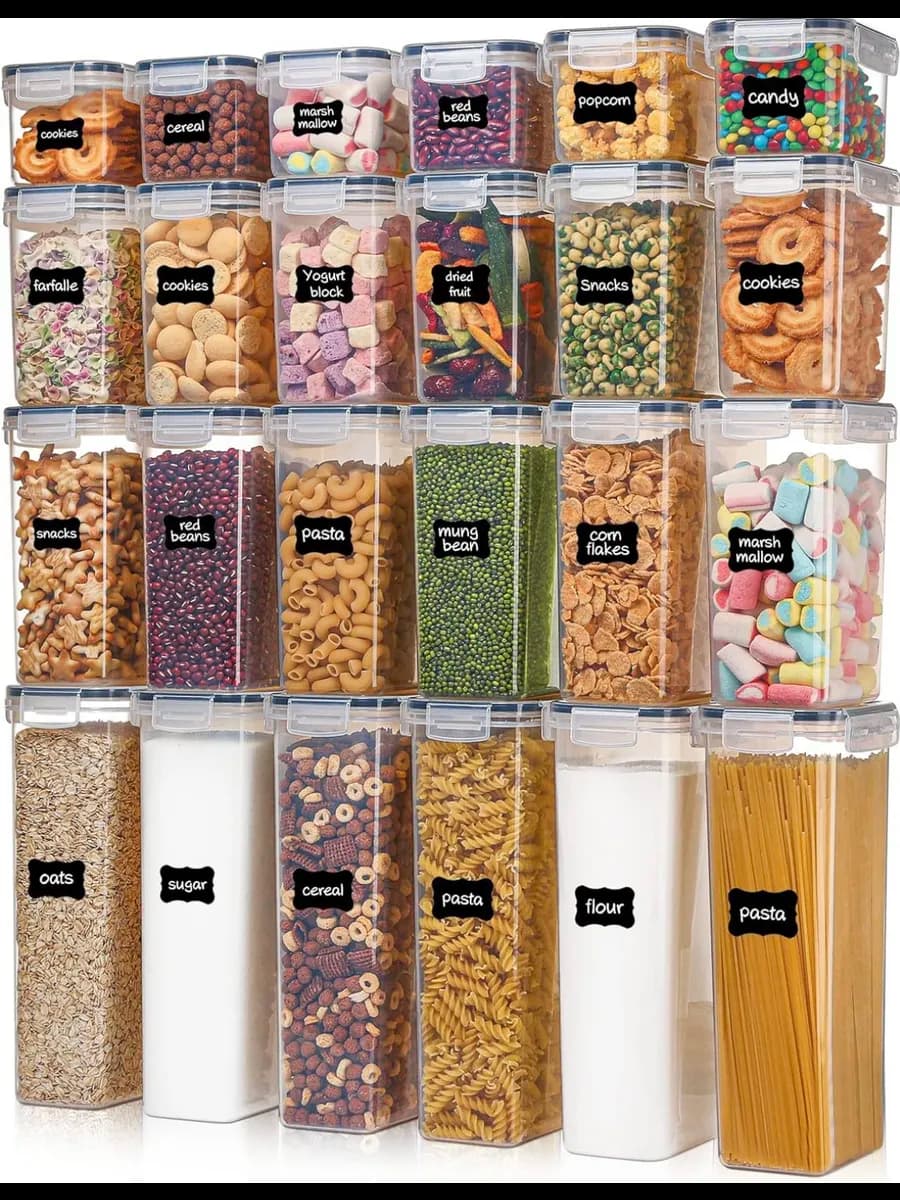 Контейнеры для круп набор банок для сыпучих продуктов