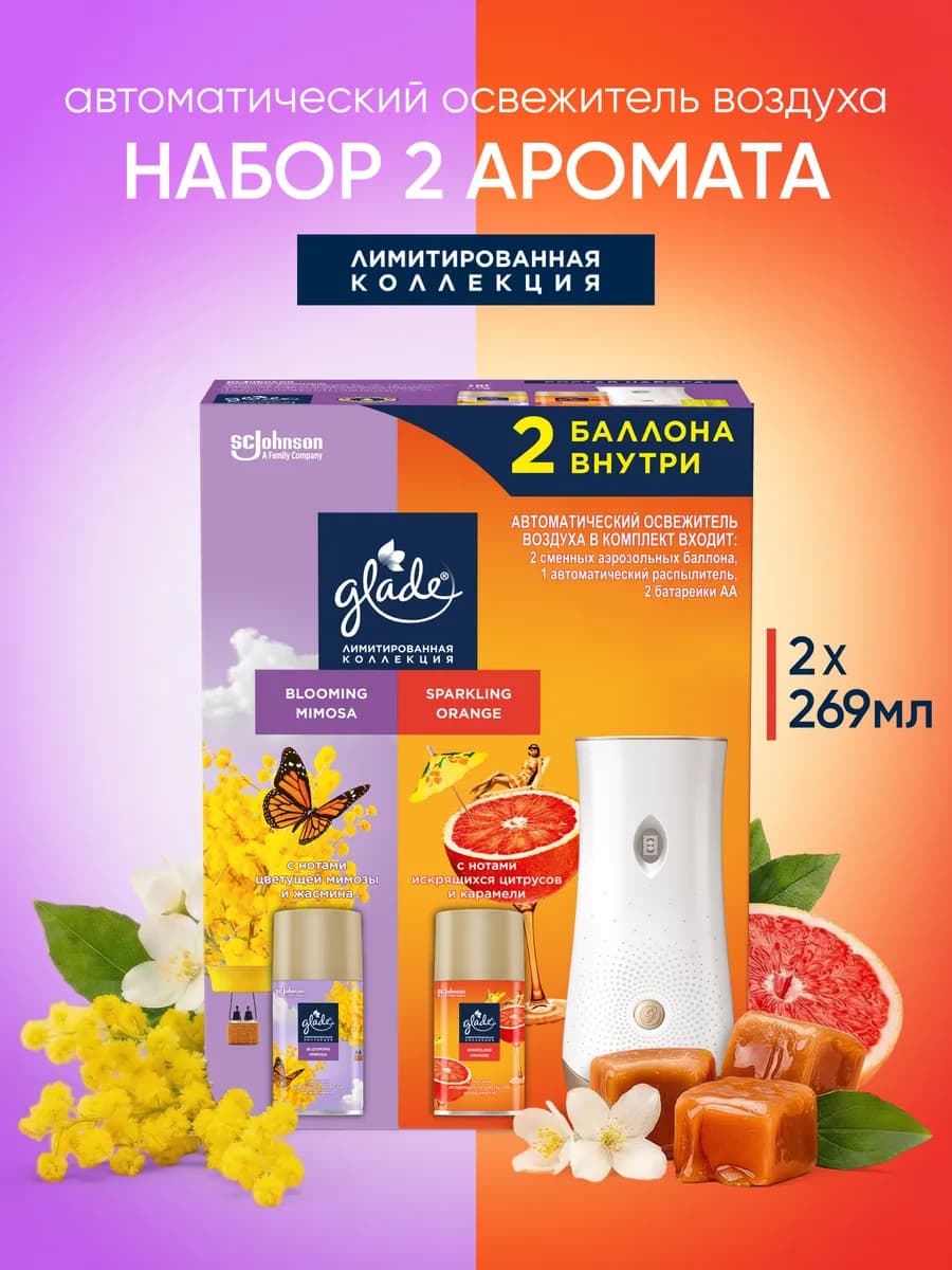Освежитель Blooming Mimosa & Sparkling Orange
