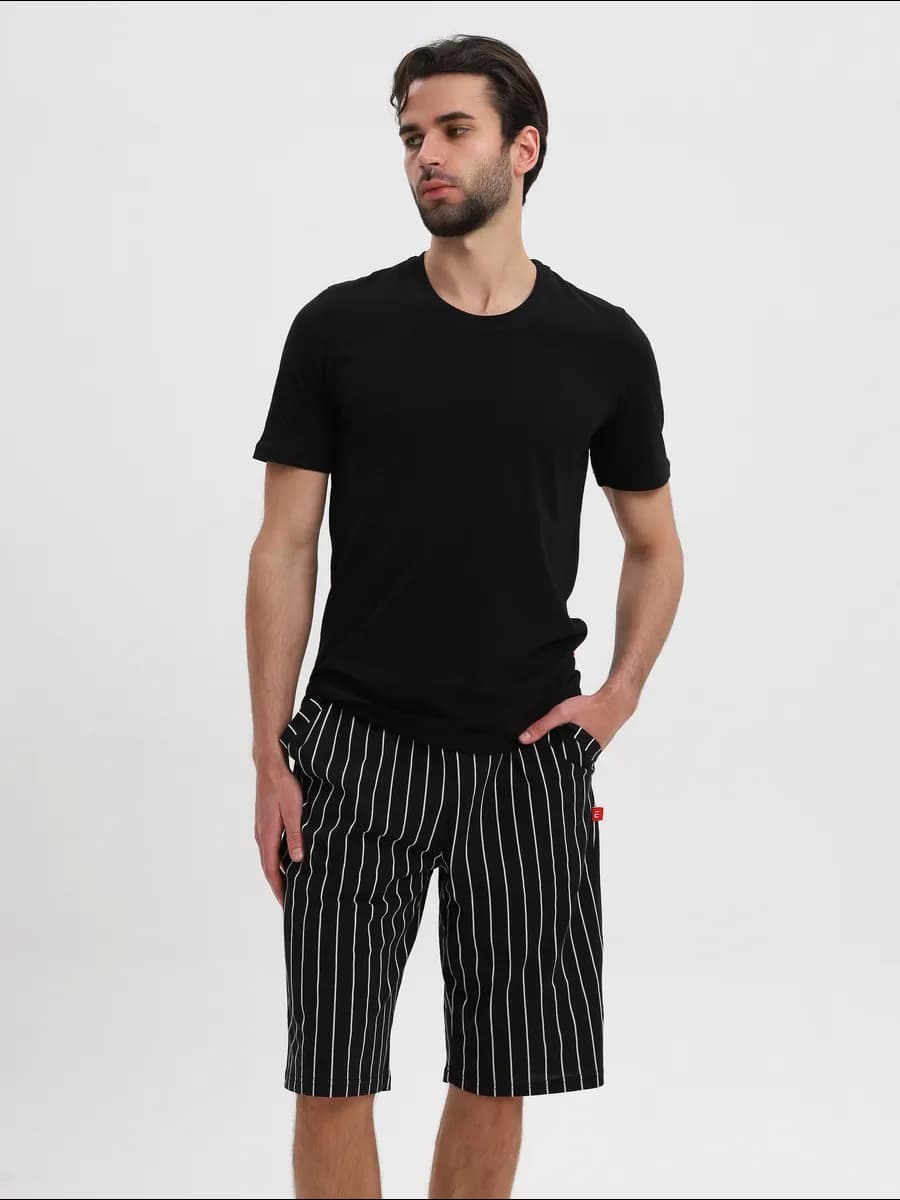 Домашний костюм пижама с шортами