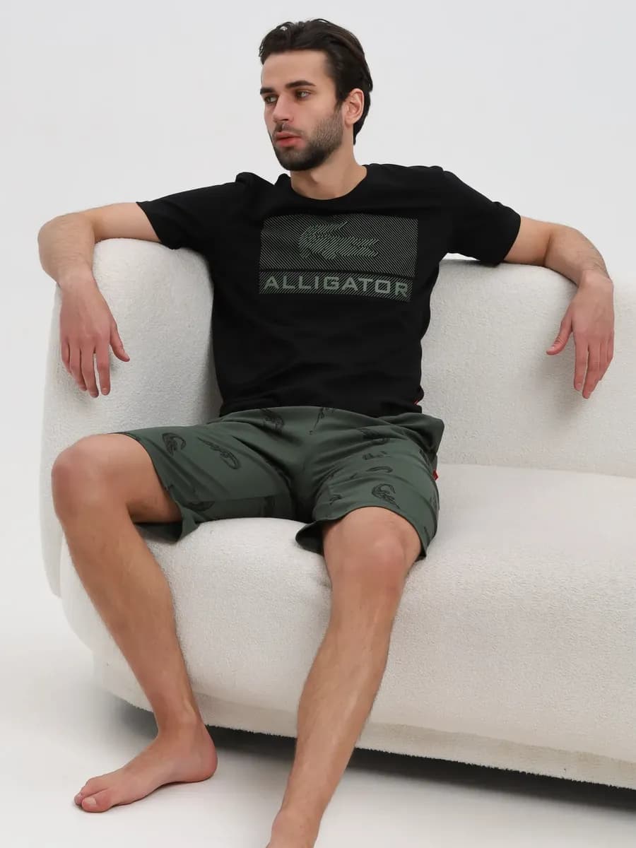 Домашняя пижама с шортами