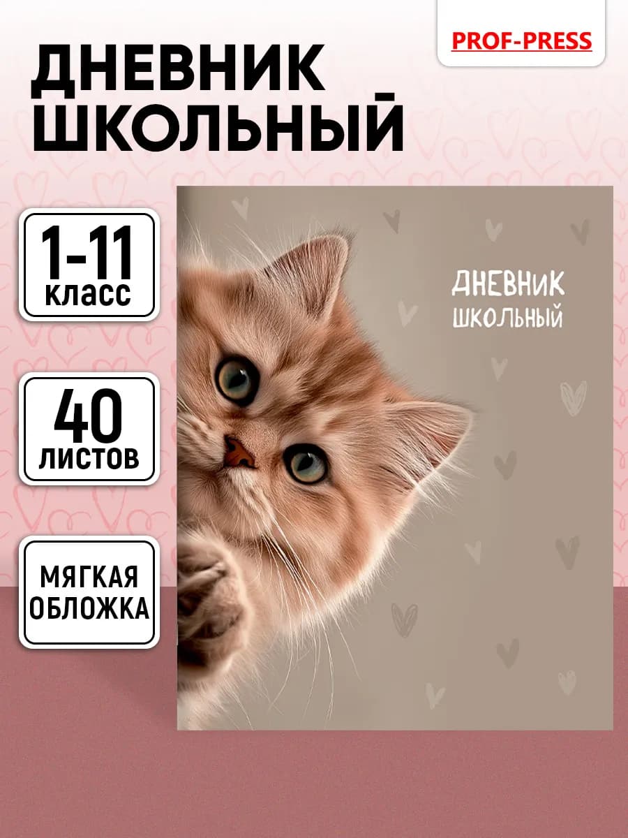 Дневник школьный для девочки 1-4 и 5-11 класс