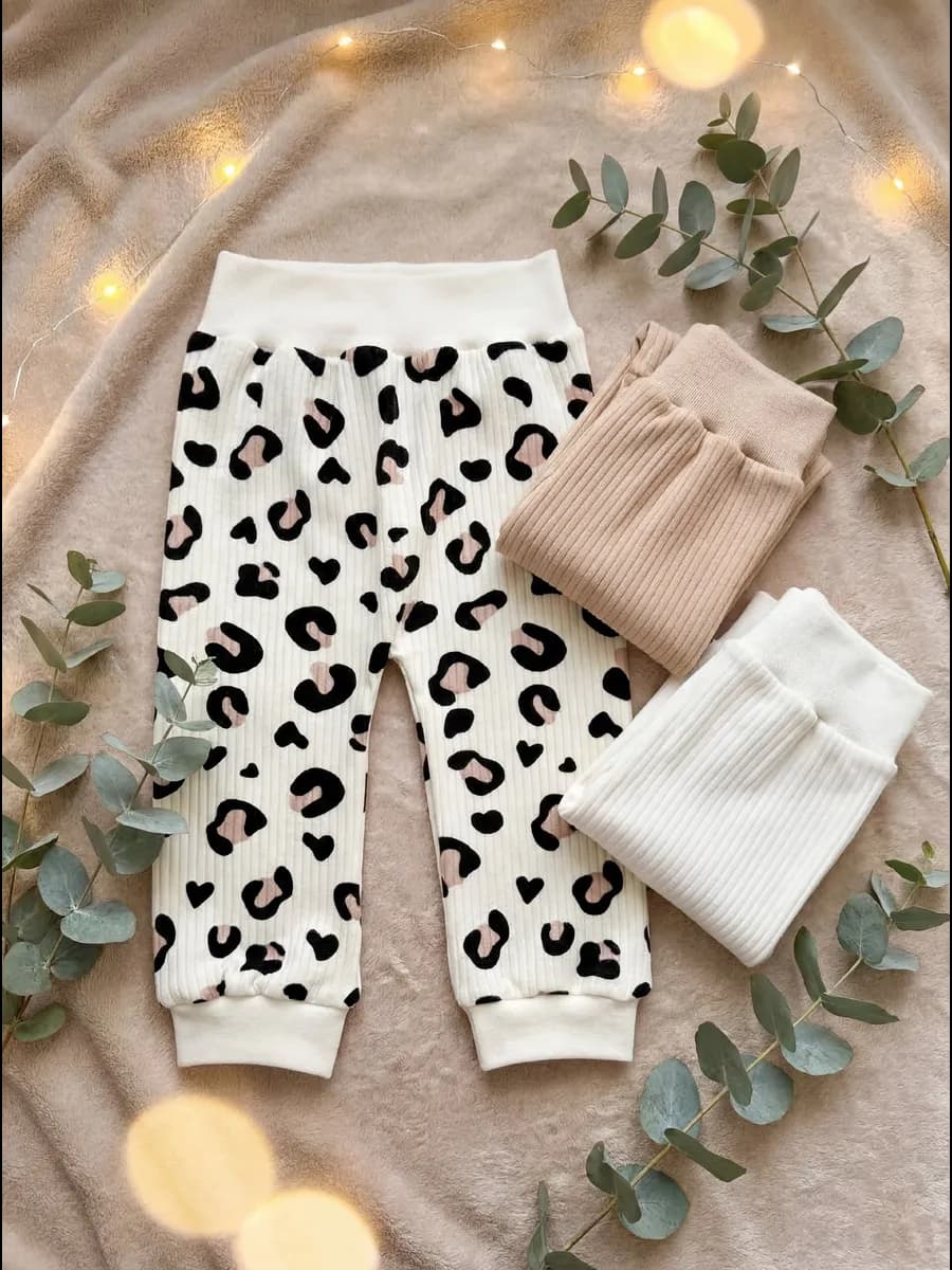 Ползунки штанишки для новорожденных 3 шт