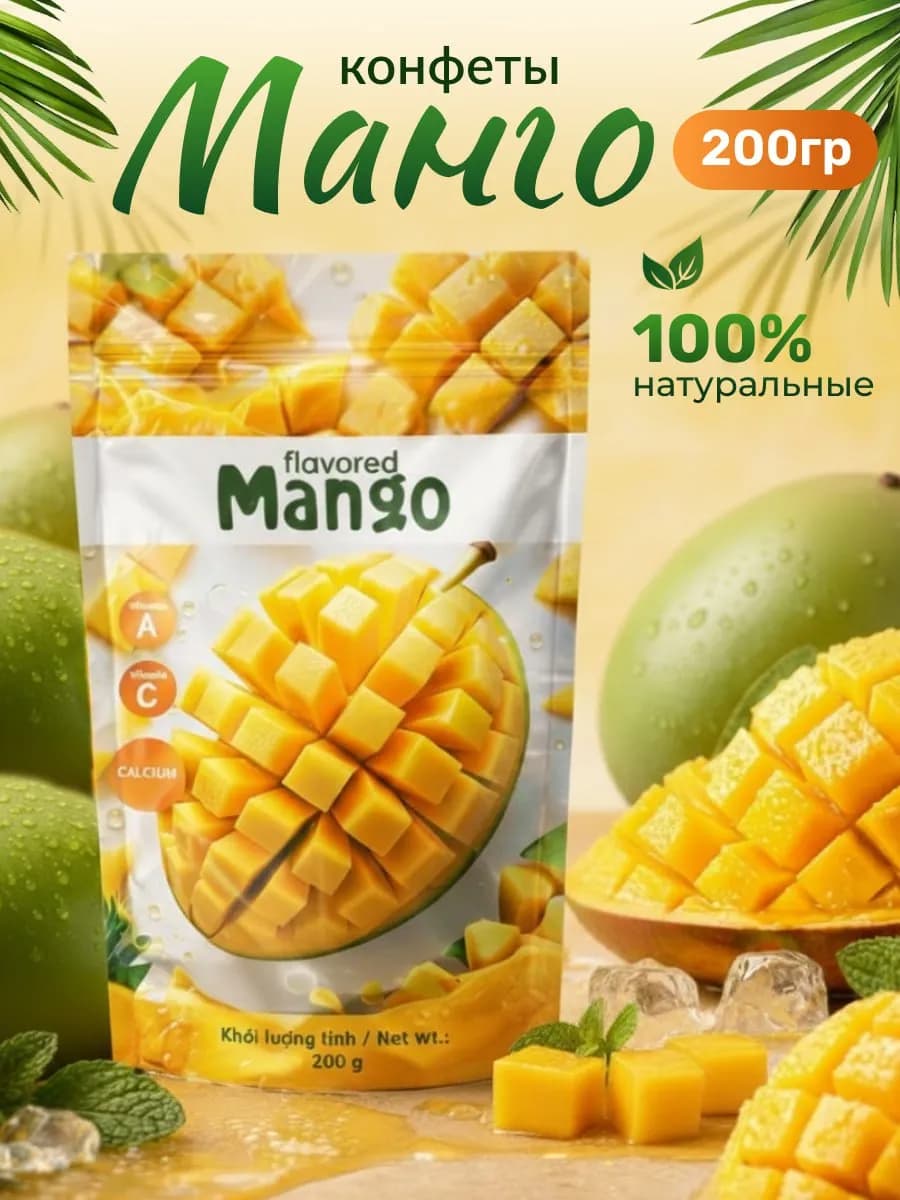 Манго конфеты 200гр