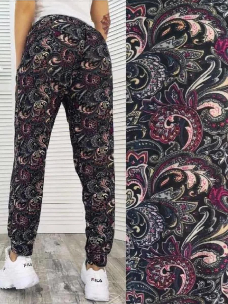 Брюки летние тонкие больших размеров домашние на резинке